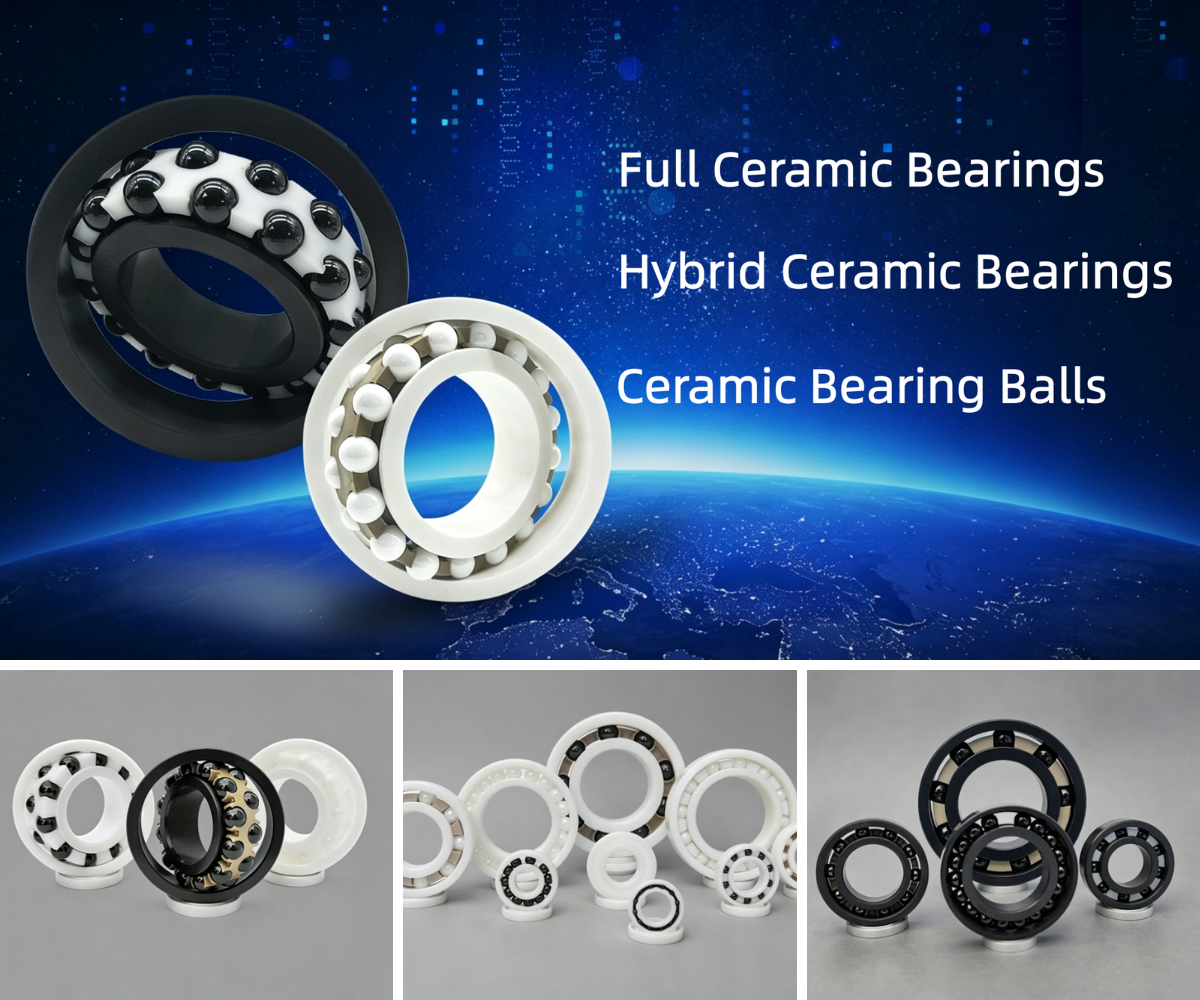 Precision Ceramic Bearings Manufacturer | Full Ceramic & Hybrid Ceramic Bearings Factory